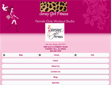 Tablet Screenshot of myjerseygirlfitness.com